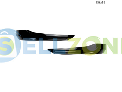 Πρόσθετα σπόιλερ για τον εμπρός προφυλακτήρα BMW 3 E90/E91 Facelift (2007-2012) - DBa51